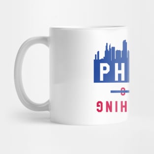 Philly over Everything - White/Blue Mug